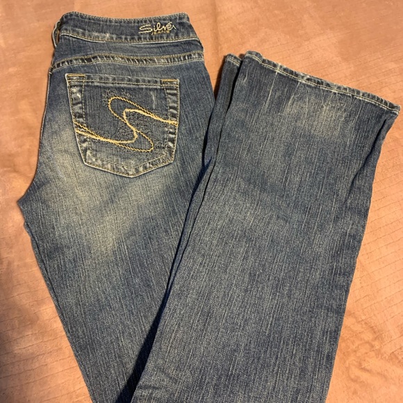 Women’s Silver jeans aiko size 28 - Picture 1 of 4